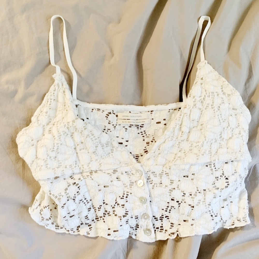 lace tank top